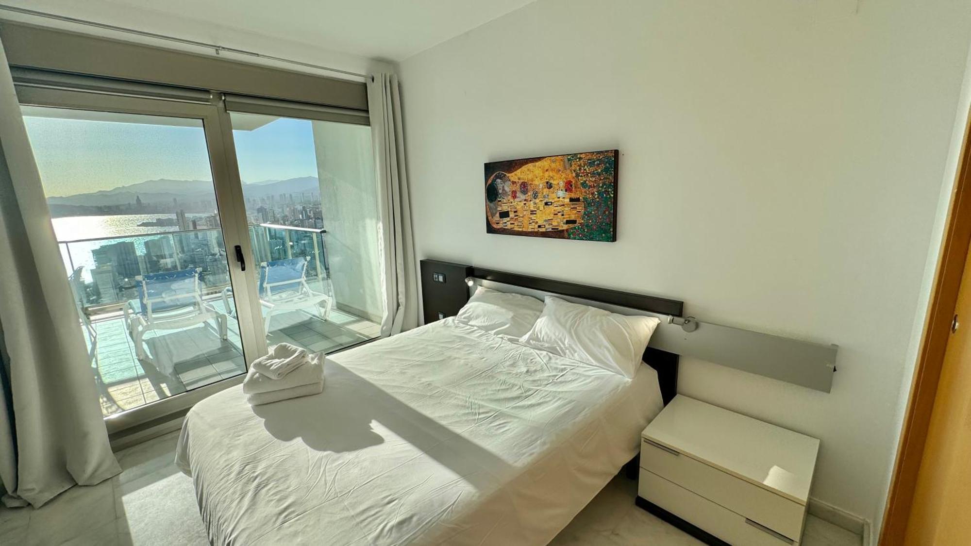 Highrise Apartment With Stunning Views From Private Balcony 85 Benidorm Dış mekan fotoğraf